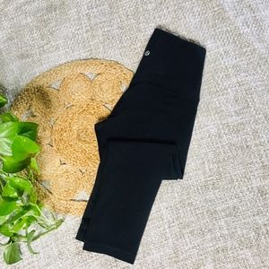 Lululemon High Waisted Crop Leggings